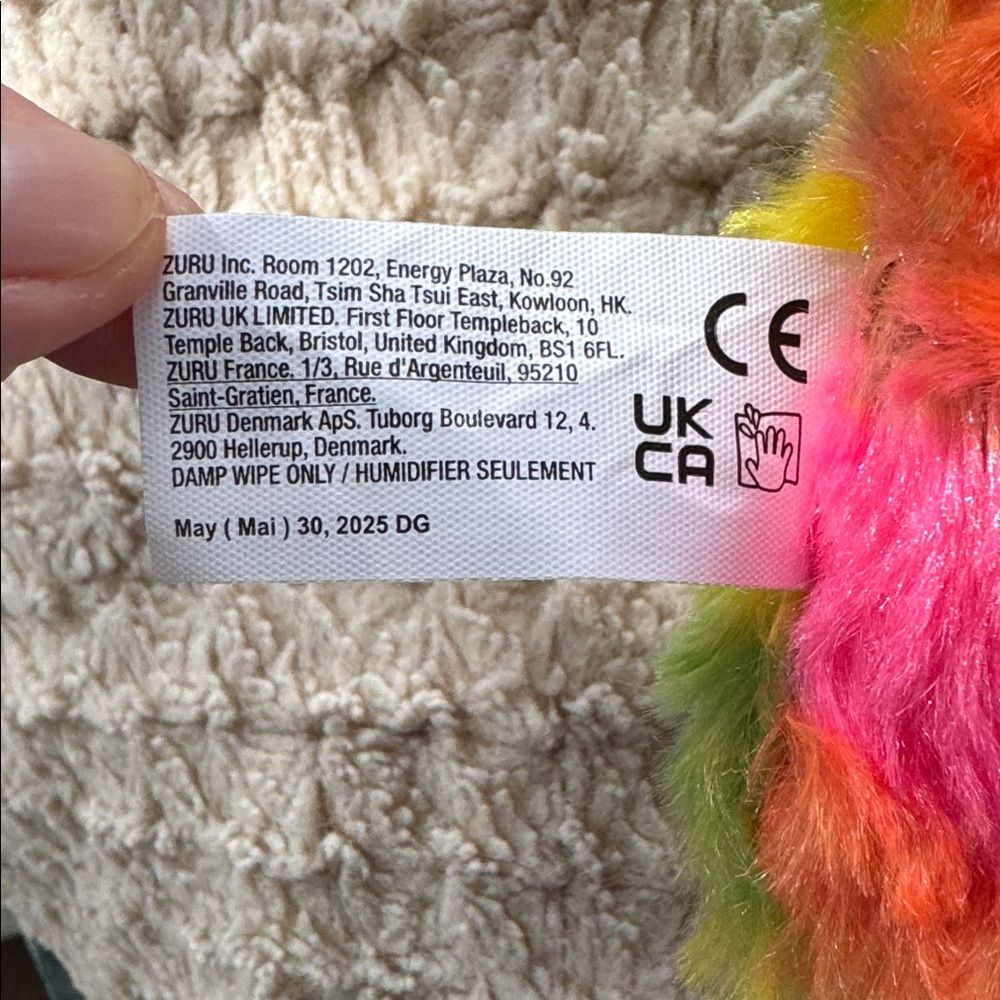 FUGGLER Rainbow Plush Monster Toy - Brand Zuru - Picture 3 of 4